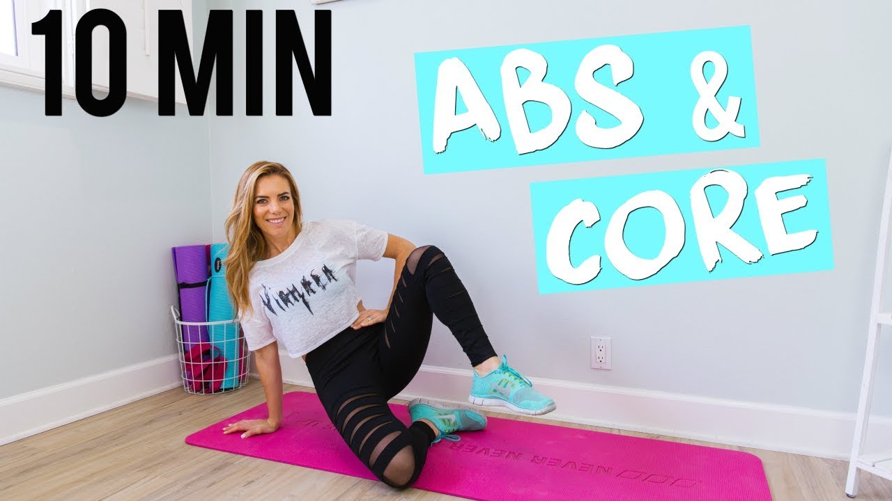 10 Minute Abs & Core Workout | Flat Stomach Exercises