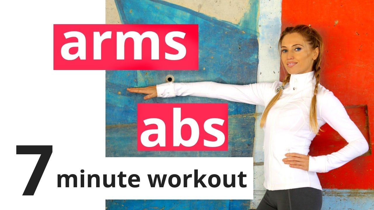 EXERCISE HOME WORKOUT - ARM EXERCISES FOR WOMEN & AB WORKOUT - No equipment needed START NOW