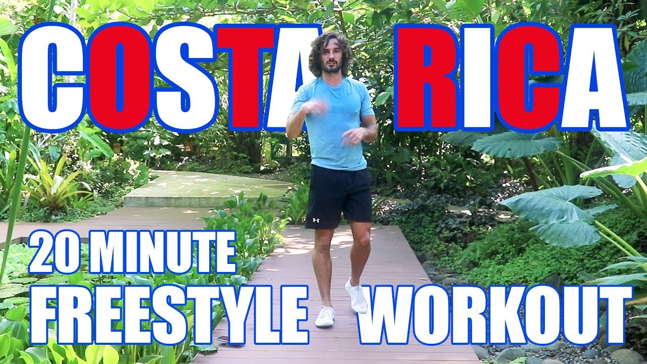 NEW! 20 Minute Freestyle HIIT Workout in COSTA RICA | The Body Coach TV