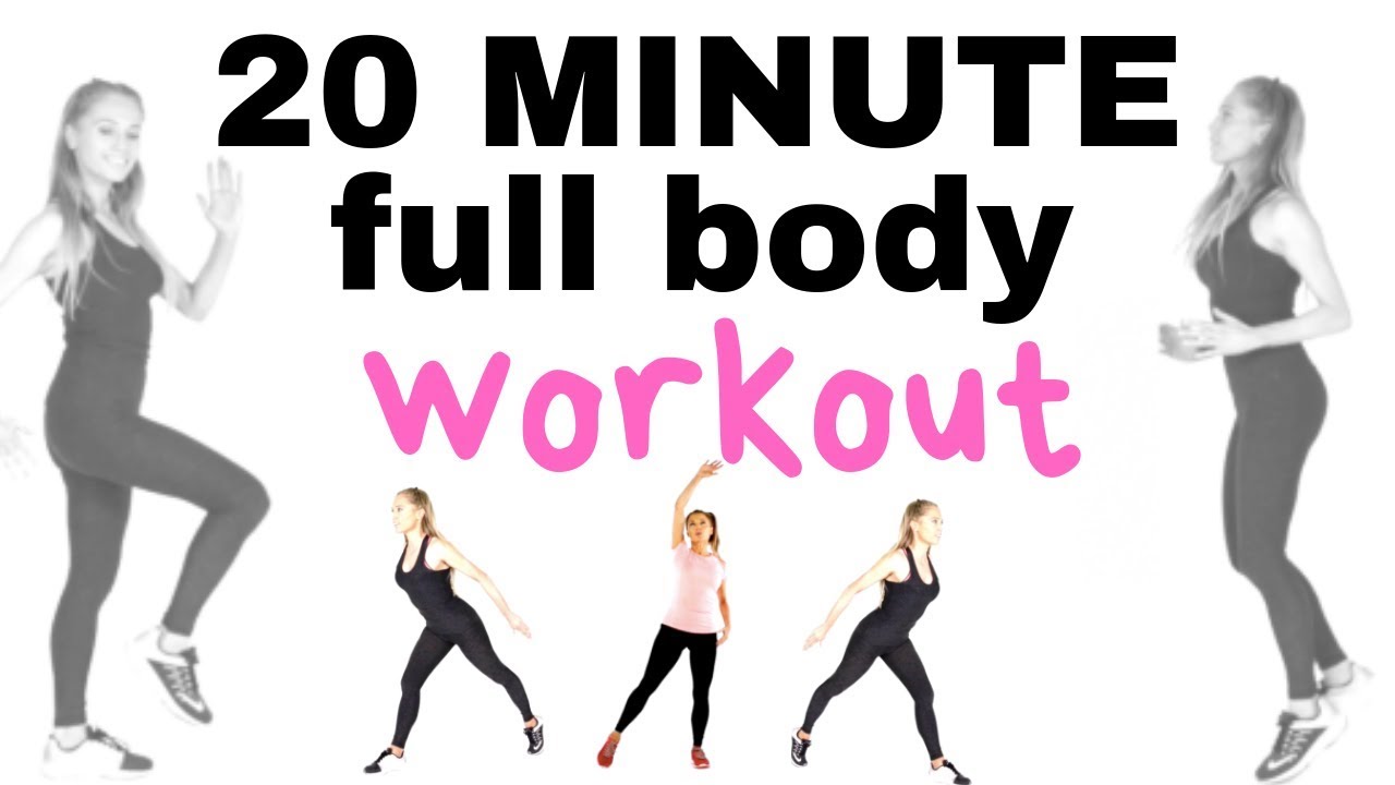 HOME FITNESS 20 MINUTE WEIGHT LOSS WORKOUT -TOTAL BODY AT HOME -  BURNS CALORIES AND TONES YOU UP