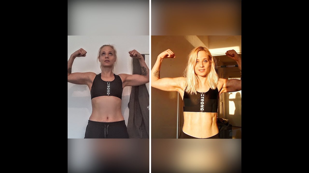 Awesome Woman Calisthenics Transformation | Eva van der horst | Online Personal Coaching