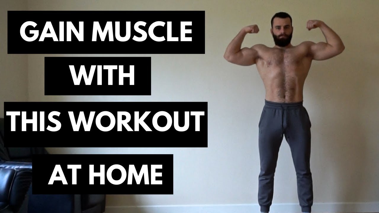 Workout For Men At Home No Equipment  Follow Along Workout