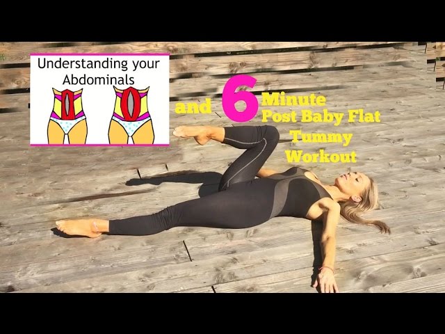 Diastasis Recti Abdominal Repair Workout  START NOW also known as Abdominal Separation and Coning