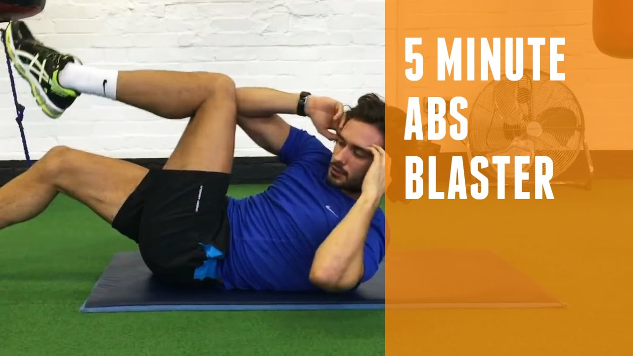 5 Minute Abs Blaster | The Body Coach