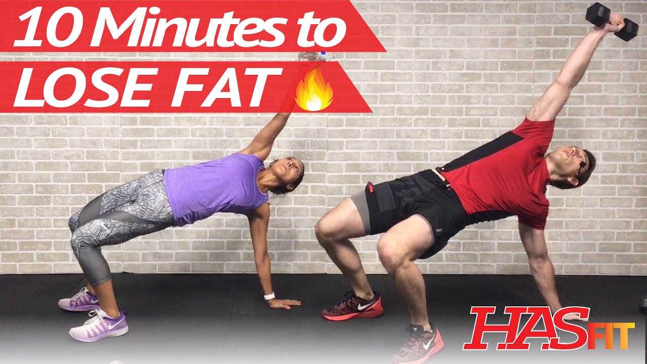 10 Minute Cardio Workout at Home for Women & Men  Workouts to Lose Belly Fat (and all other fat!)