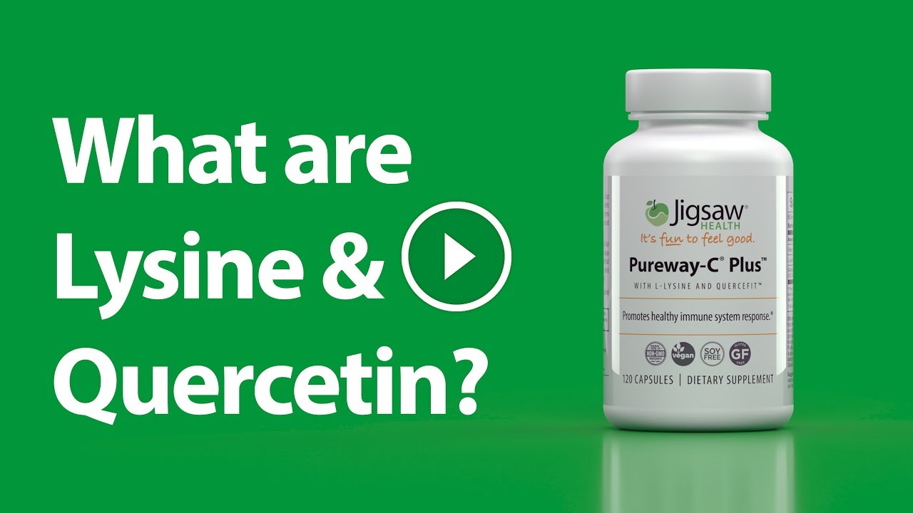 What are Lysine and Quercetin?