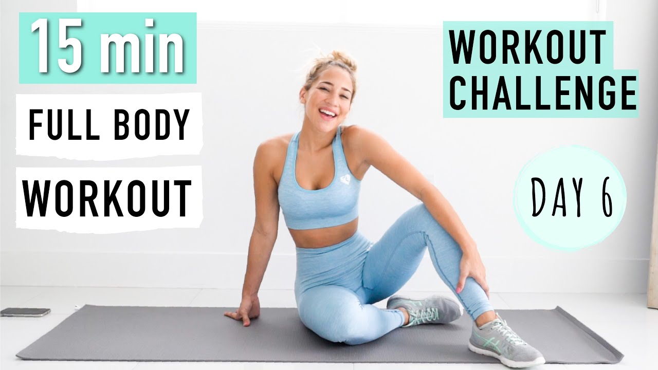 NO EQUIPMENT, Full Body SWEATYYYY workout (day 6)