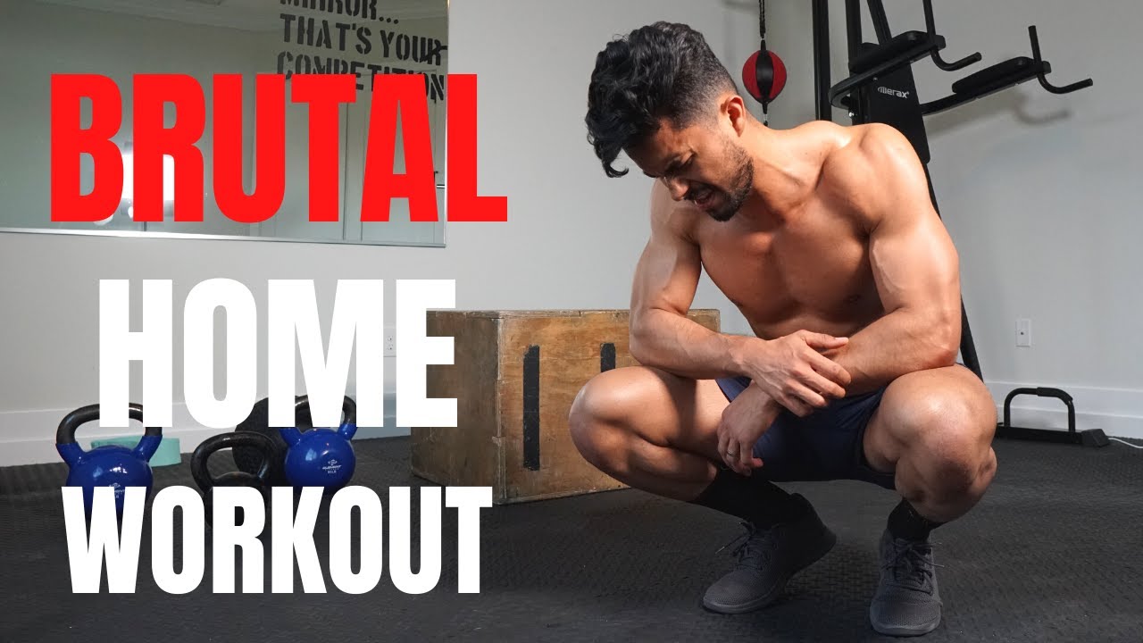 The BEST Total Body Home Workout  (No Equipment NEEDED)