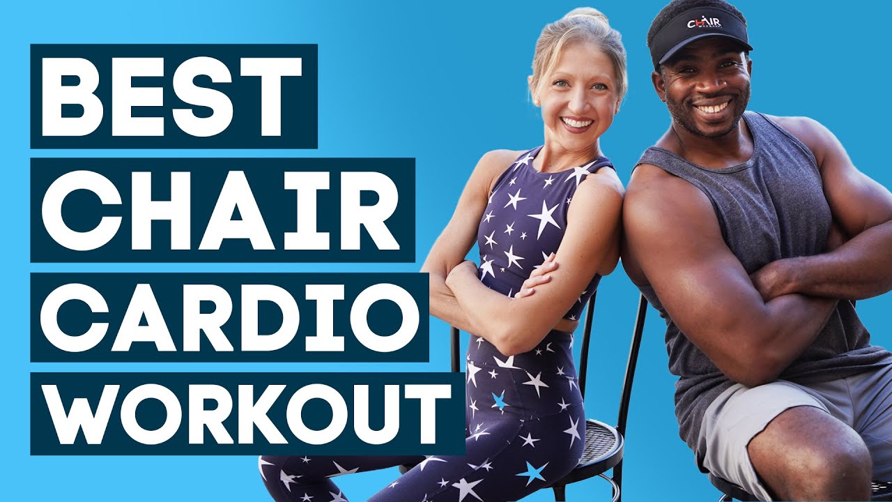 Chair Cardio HIIT Workout with Donovan Green of ChairWorkouts