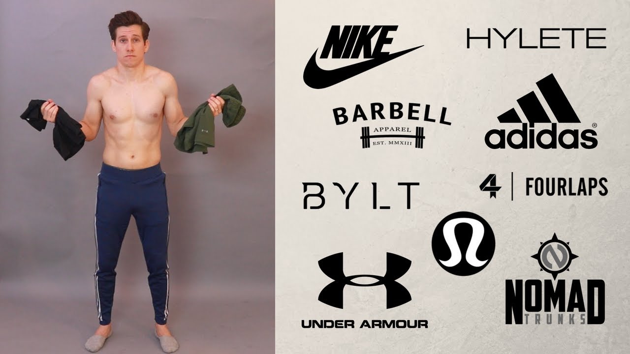 HUGE TRY ON WORKOUT HAUL // Mens Gym Pants and Shorts // Nike, Adidas, Under Armour + MORE