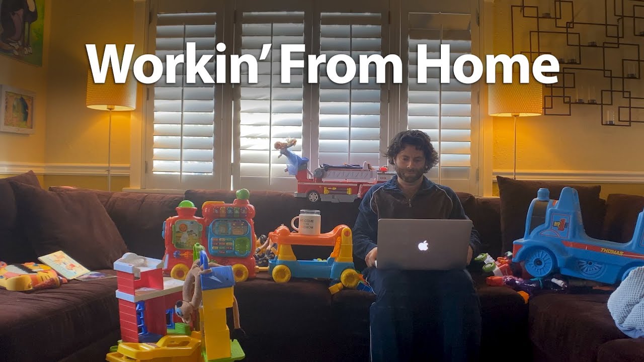 Workin' From Home (Funny Song Parody of Bon Jovi) | #FunnyFriday