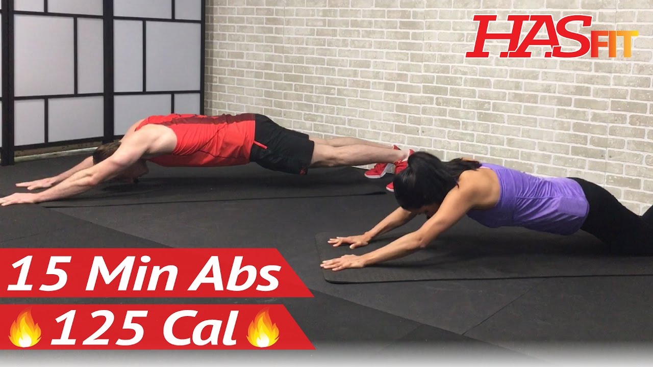 15 Minute Intense Ab Workout for Men & Women  15 Min Abs  HIIT Abs Abdominal Exercises