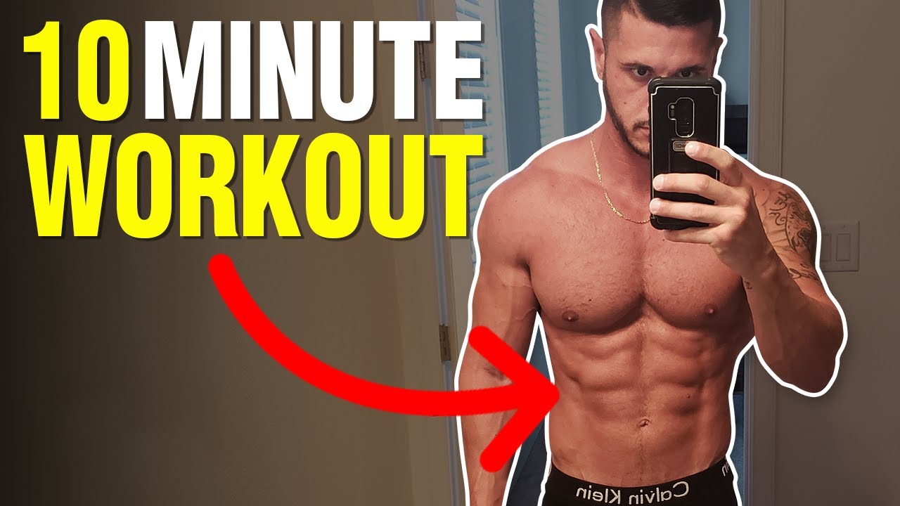 10 Minute Home Ab Workout for Men