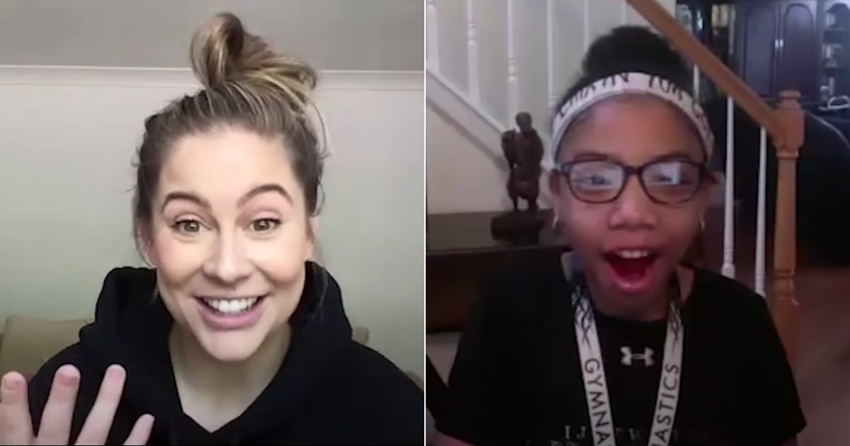 Shawn Johnson Surprise-Called an 11-Year-Old Gymnast, and Her Reaction Made Our Day