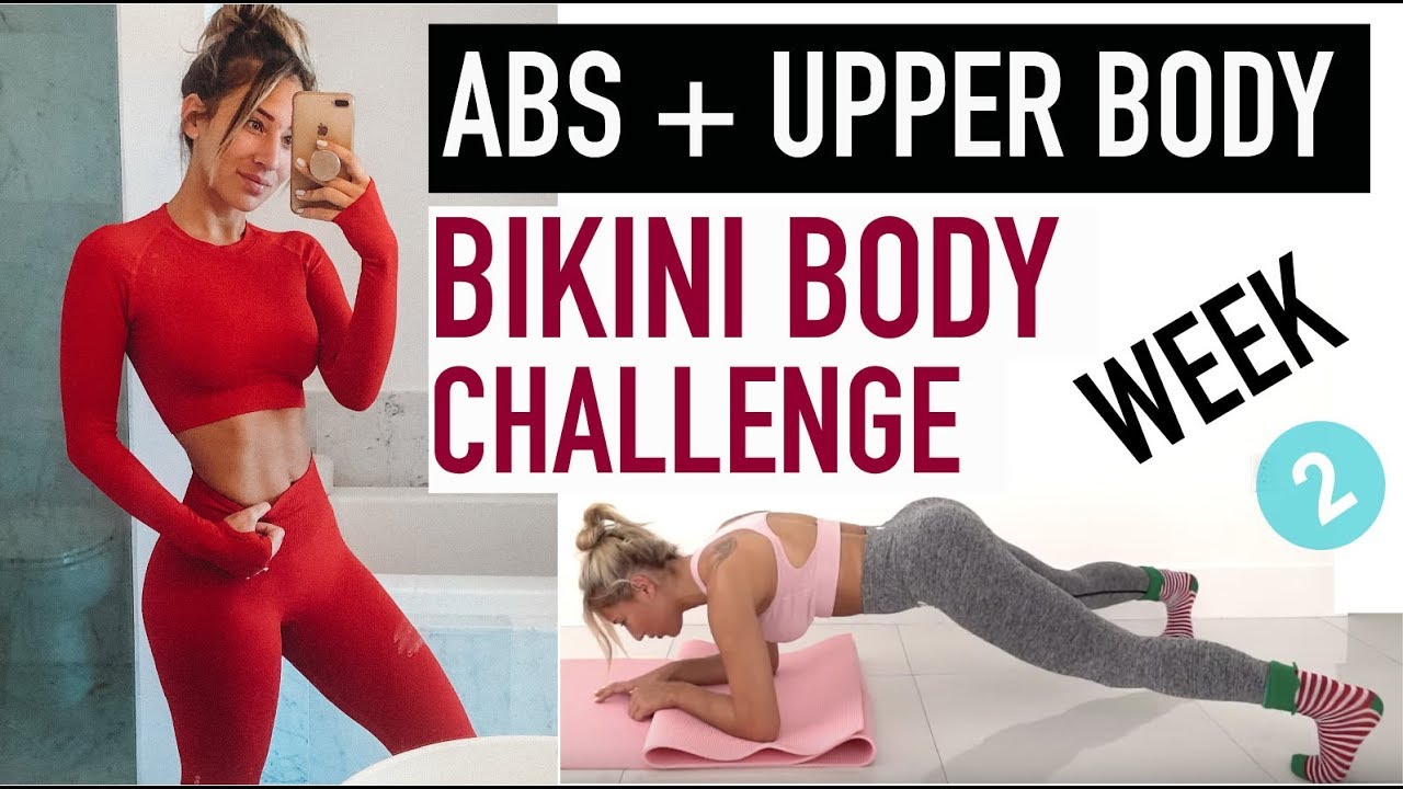 ABS + WAIST WORKOUT | Bikini Body Challenge, Week 2 by Vicky Justiz