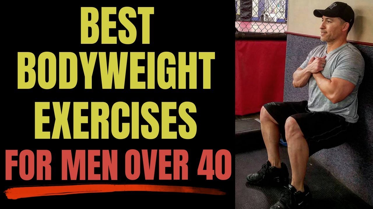 5 Best Exercises For Men Over 40 (AT HOME WORKOUT!)