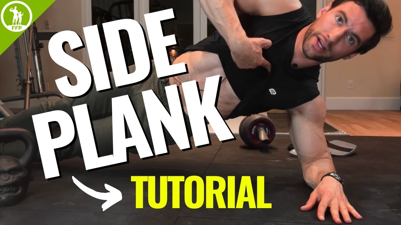 Side Plank Tutorial  (OBLIQUE WORKOUT FOR BEGINNERS)