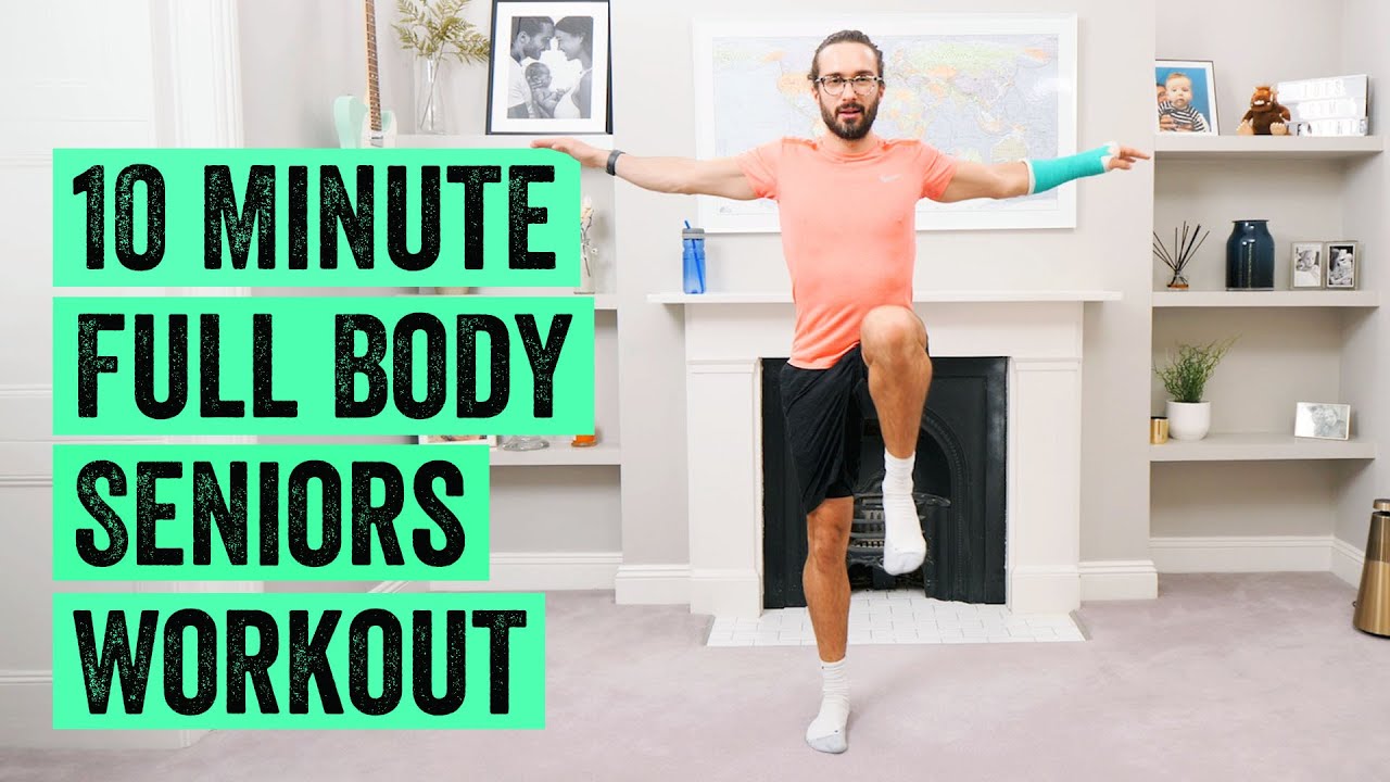 10 Minute Full Body Seniors Workout | The Body Coach TV