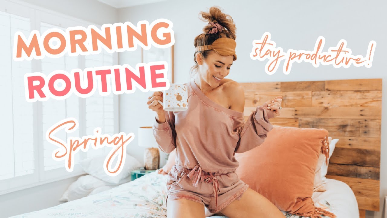 My HEALTHY Morning Routine Spring 2020 | How I Stay Productive