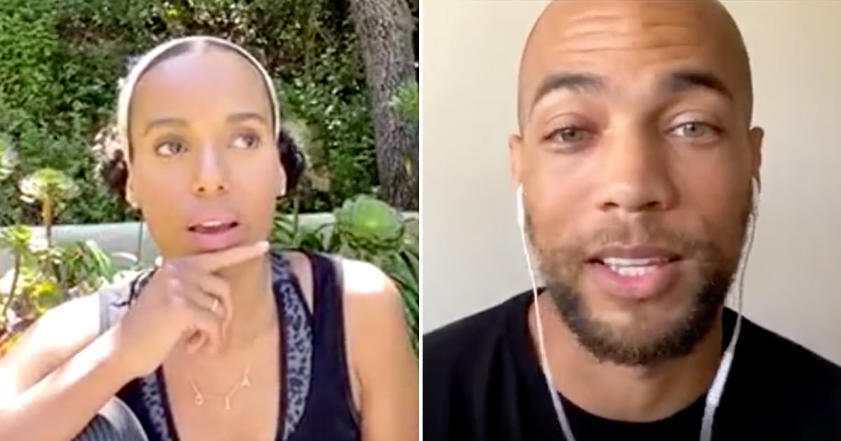 Kerry Washington and Kendrick Sampson Talk Focusing on Mental Health Amid Fight For Racial Justice