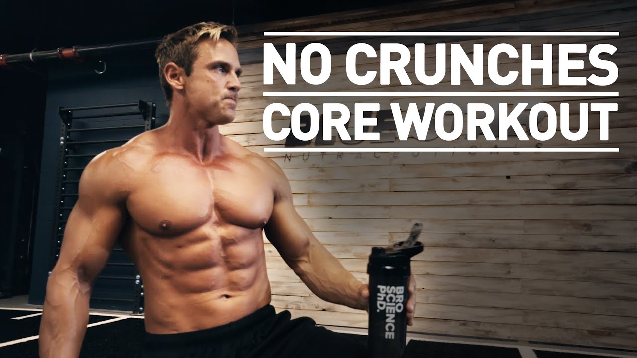 The No Crunches Core Workout For Men Ft. David Morin