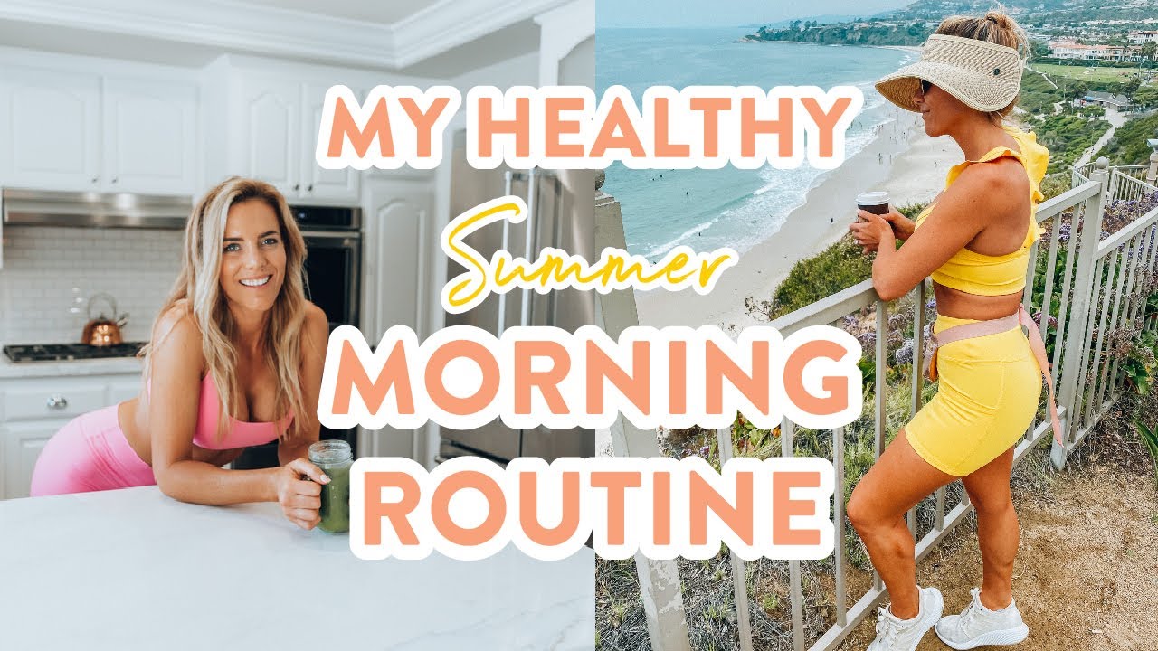 HEALTHY MORNING ROUTINE // my productive & self care habits