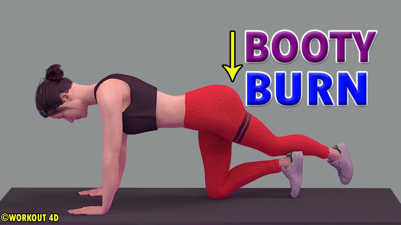 15-Min Booty Burning Workout | No Equipment Needed