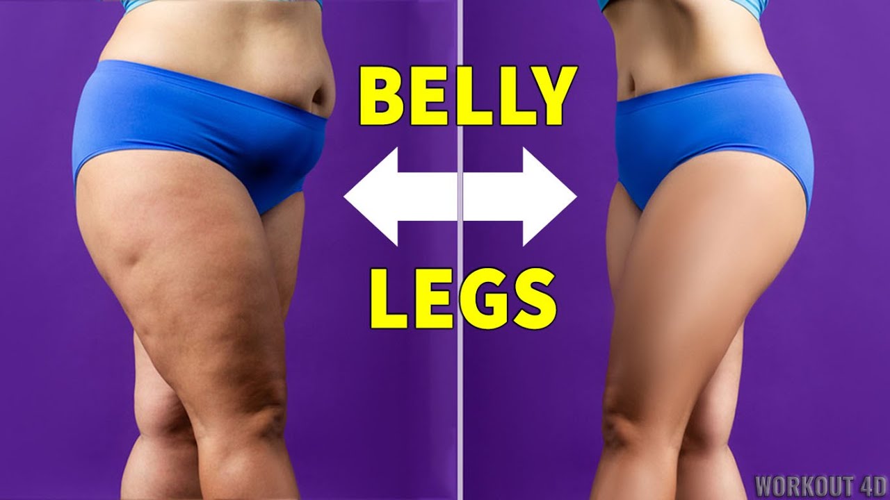 This Special Workout Will Tone Your Belly & Legs