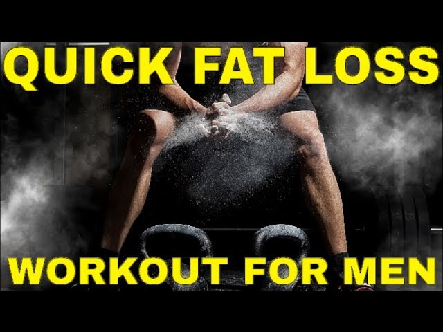 Quick Fat Burning Workout For Men  Metabolic Resistance Training [FREE FAT LOSS WORKOUT]