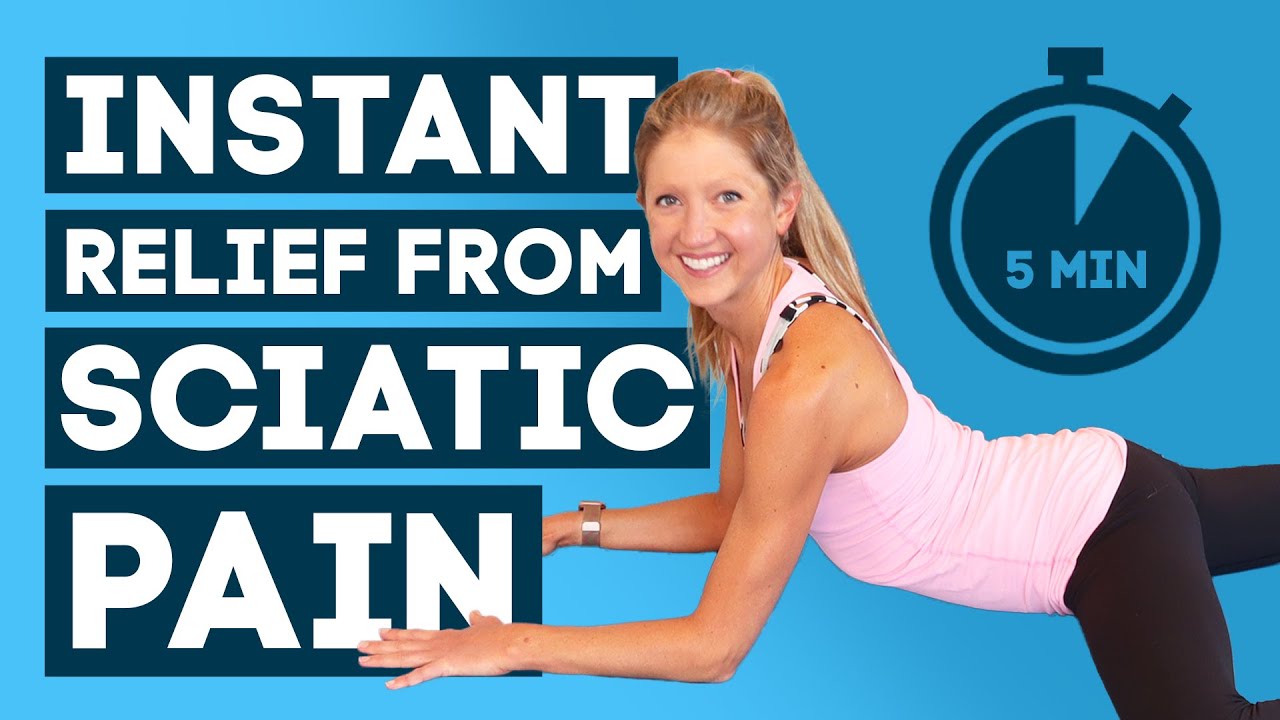 Get Rid Of Sciatic Pain - INSTANT RELIEF! (5 Minutes)