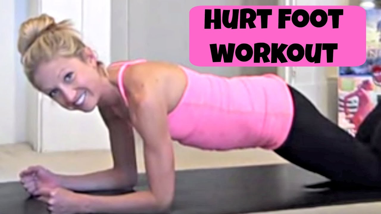 Part 2: Workout You Can Do With A hurt Foot or Ankle. Exercise while recovering from injury!