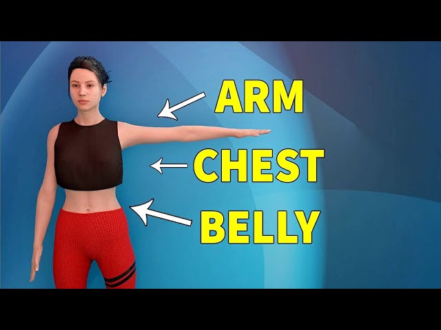 ARMS + CHEST + BELLY | 3IN1 VERY EASY WORKOUT YOU CAN DO AT HOME