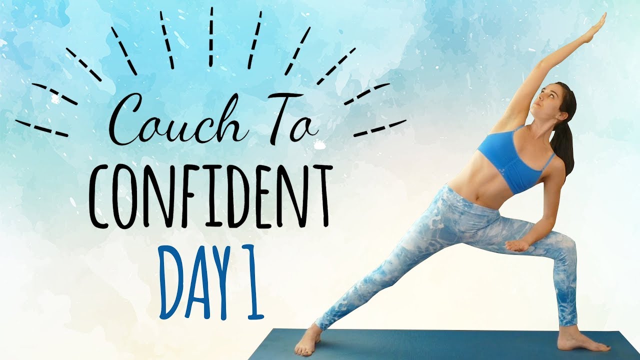 From Couch to Confident in 14 Days! Day 1: Core Strength & Belly Fat Yoga Class | Beginners Yoga