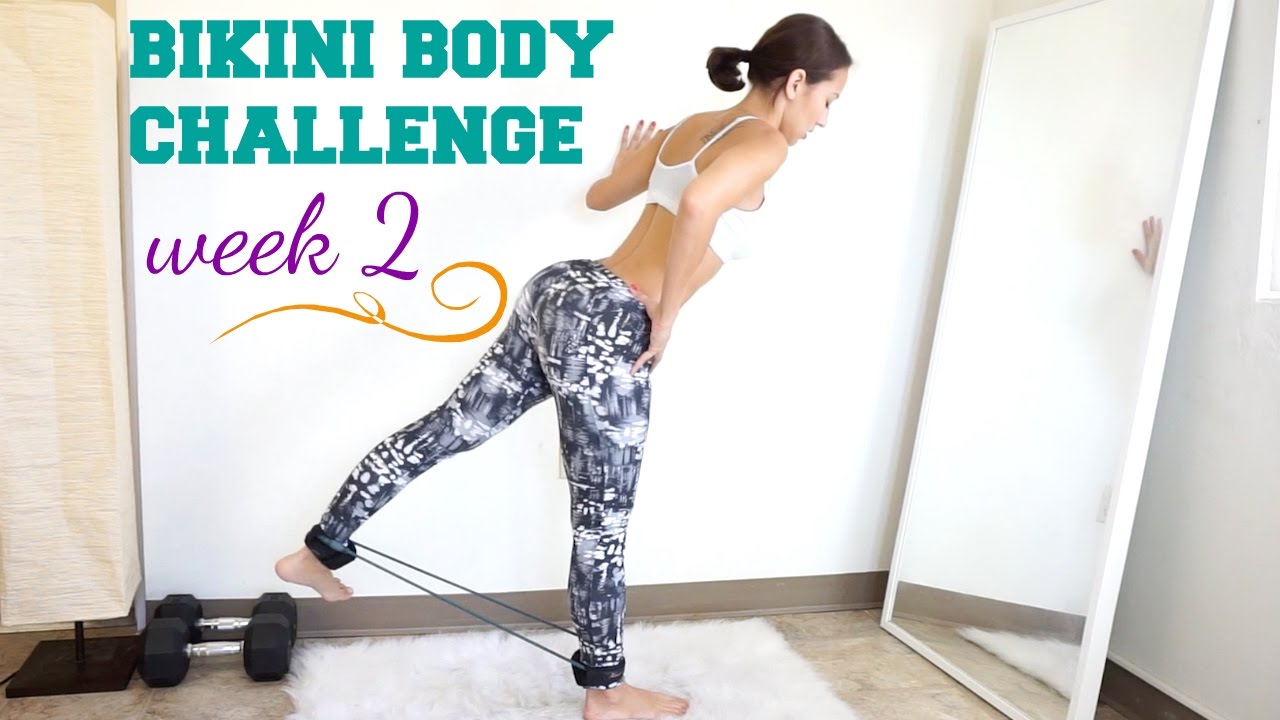 Bikini Body Challenge - WEEK 2,  Booty & Legs