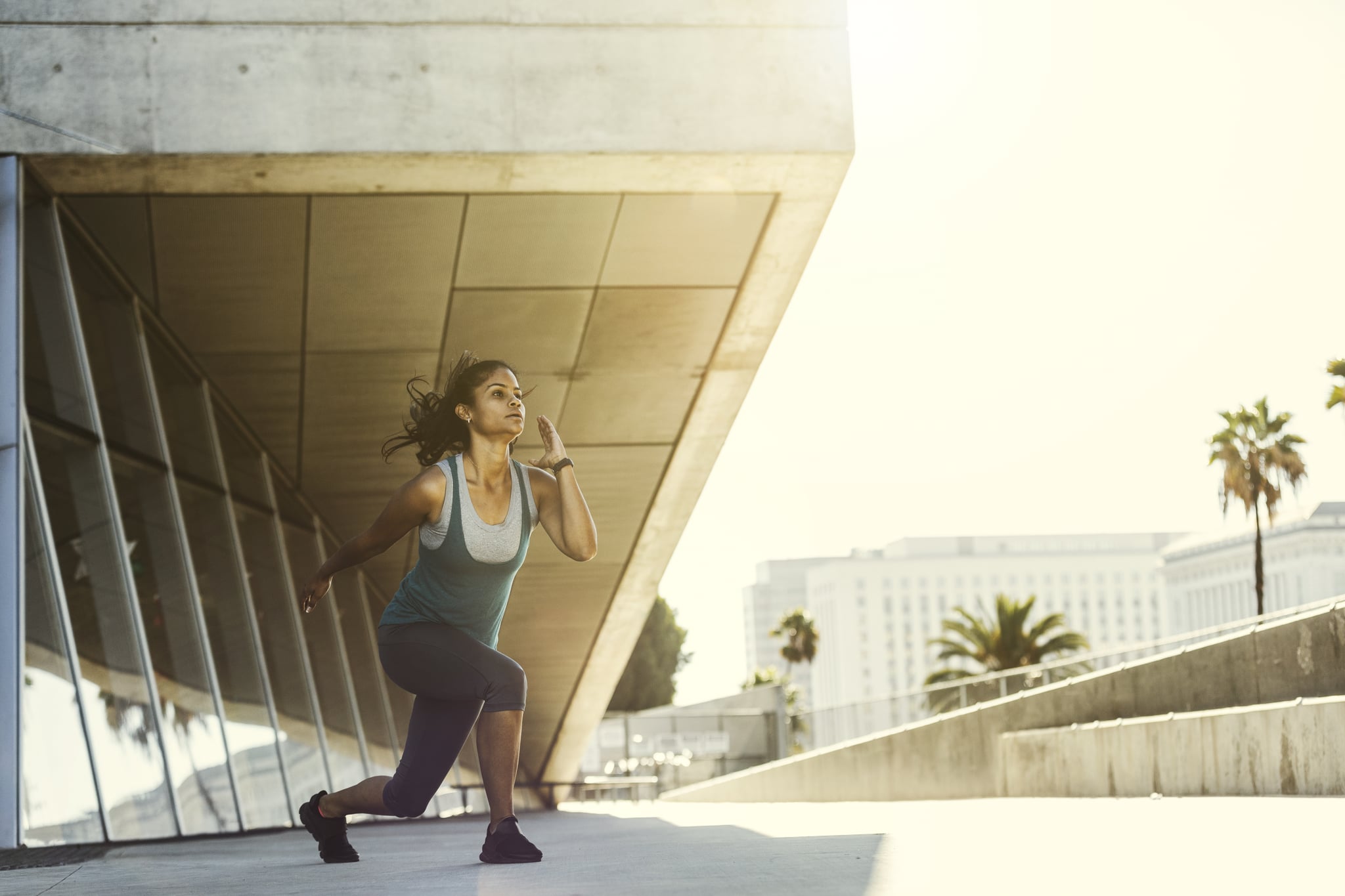 Gal Gadots Trainer Swears by Sprinter Lunges For a Stronger Core and Cardio Training