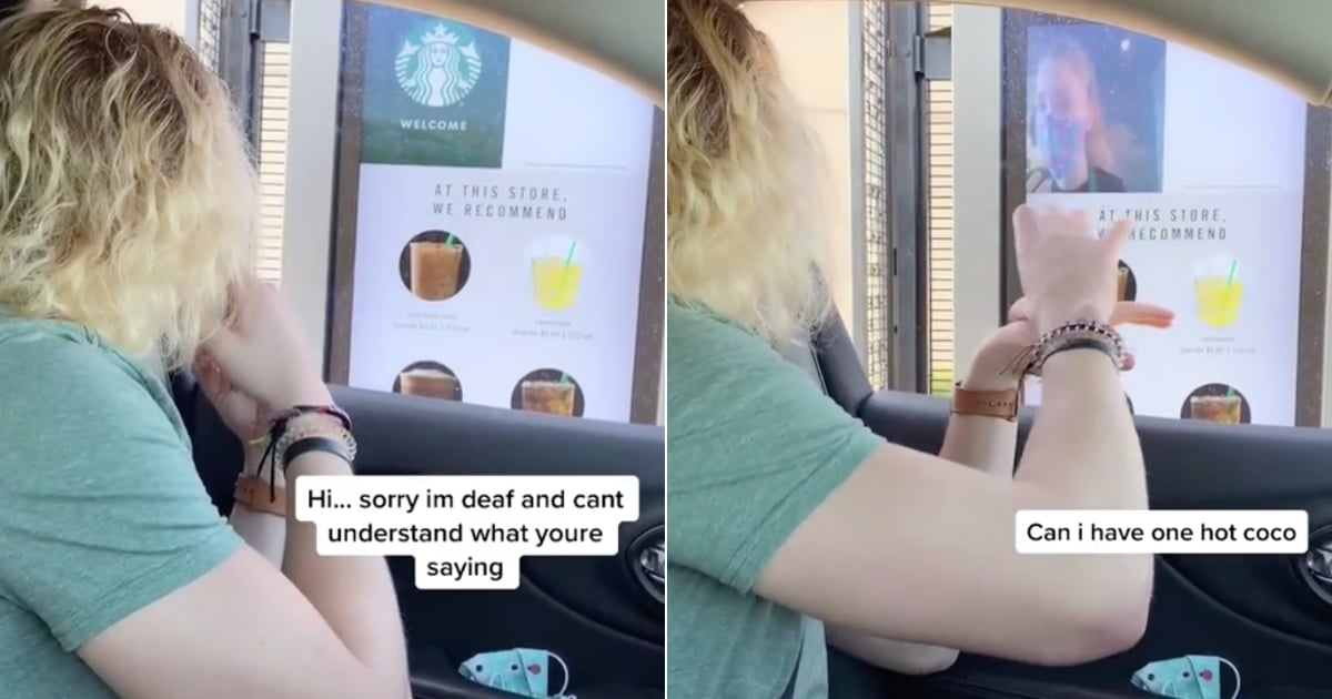 Yes, Drive-Throughs Can Be Deaf-Inclusive  This TikTok Shows How a Starbucks Does It